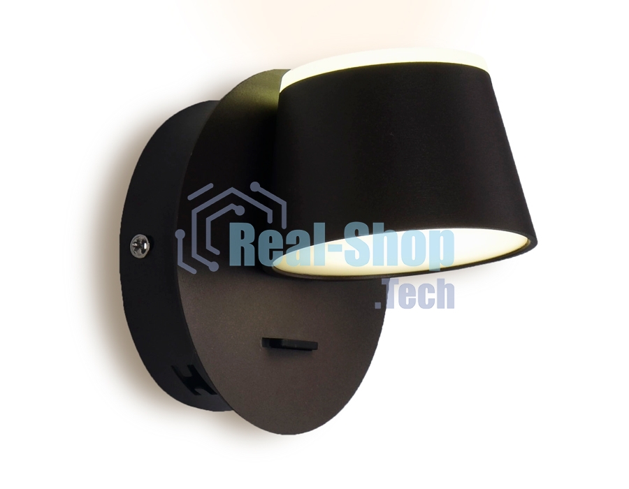 Настенный светодиодный светильник Ambrella light FW168 CF/S кофе/песок LED 4200K 10W 120*120*140