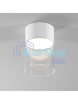 25047/LED 10W 4000К белый/прозрачный / Светильник потолочный светодиодный
