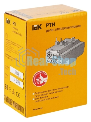 Реле тепловое РТИ 1307 1.6-2.5А IEK DRT10-D016-D025