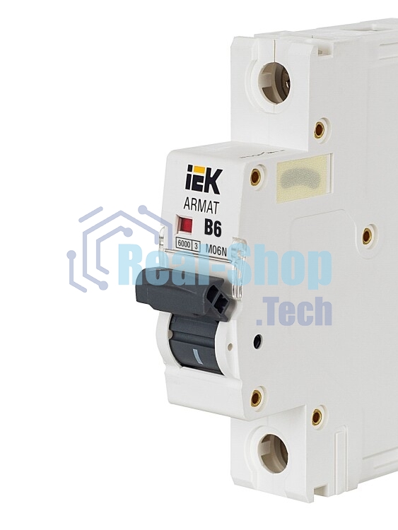 Выключатель автоматический 1п B 6А M06N ARMAT IEK AR-M06N-1-B006
