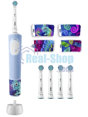 Электрическая зубная щетка Oral-B Vitality Pro Kids 80874847 голубой