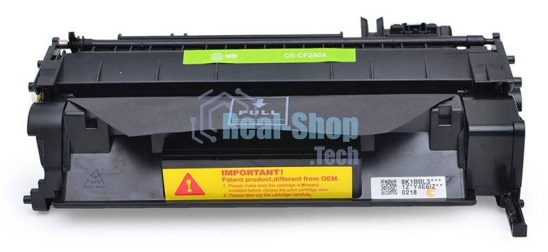 Картридж лазерный Cactus CS-CF280AS черный (2700 стр.) для HP LJ Pro 400/M401/M425