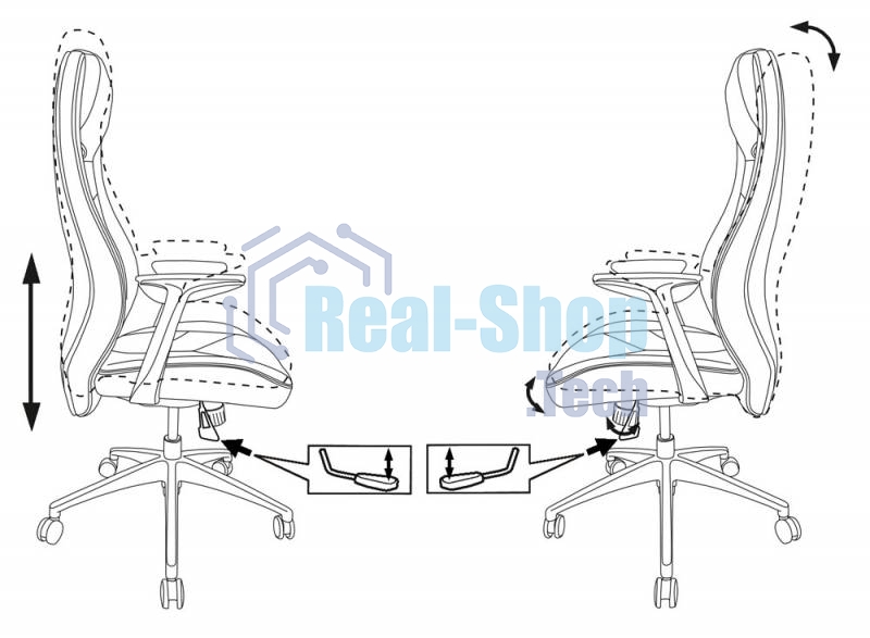 Кресло руководителя Бюрократ Zen/Black черный, кожа, крестовина полированный алюминий
