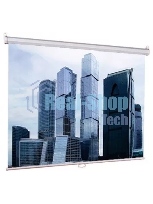 Настенный экран Lumien Eco Picture 187х280 см (рабочая область 153х272 см) Matte White прямоуголный корпус, возможность потолочн./настенного крепления, уровень в комплекте, 16:9
