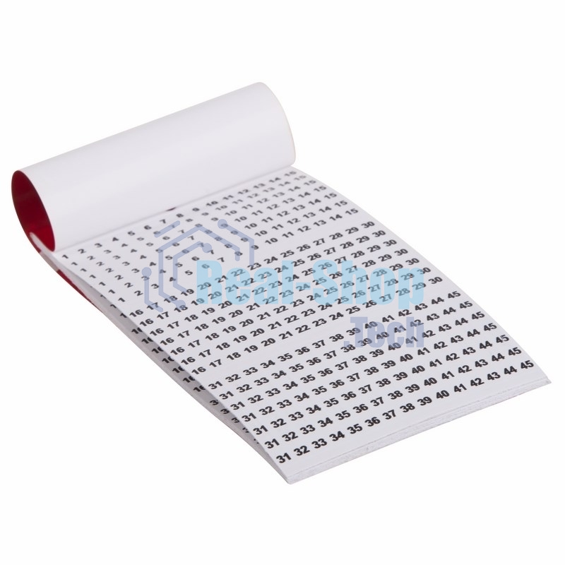 Маркеры самоклеящиеся Rexant МС-3 от 1 до 45