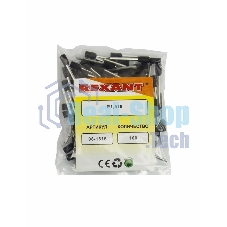 Наконечник штыревой втулочный изолированный Rexant F-18 мм 1.5 мм² (НШВи 1.5-18) черный