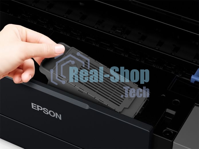 МФУ струйное Epson L8180 (C11CJ21403/C11CJ21402) A3 Duplex Net WiFi USB RJ-45 черный