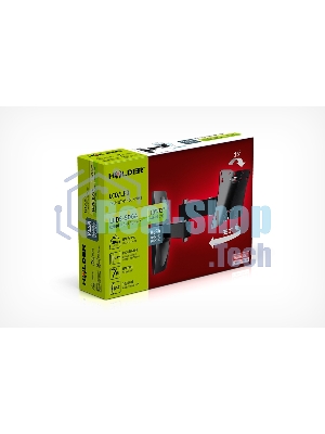 Кронштейн для телевизора Holder LCDS-5064 черный 12