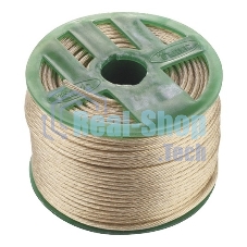 Трос Сибртех металлополимерный прозрачный ПР-5,0