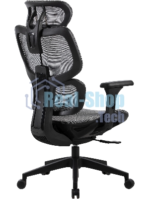 Кресло Cactus CS-MC555-GY черный, сетка