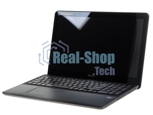 Клавиатура для ноутбука Sony FIT 15 SVF15 черная с подсветкой