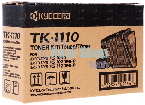 Картридж лазерный Kyocera TK-1110 (1T02M50NX0/1T02M50NX1) черный для FS-1040/FS-1060DN/FS-1020MFP/FS-1025MFP/FS-1120MFP/FS-1125MFP 2500 стр.