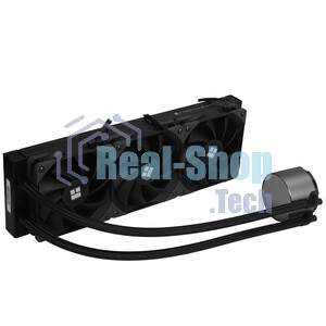 Водяное охлаждение для процессора Water Cooling System Thermalright Frozen Warframe 360 Ultra черный Argb (360мм, черный, ARGb/Fans: 3x120мм, 70.84CFM, 22.1dBA, 2000RPM/Pump height 60мм, 23dBA, 3000RPM, Rad thickness 27mm/S: 1200, 1700, 1851, 2011, 2066, 115X, AM5, AM4)