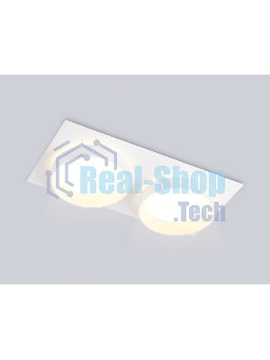 Светильник Ambrella light TN6711/2 WH белый IP44 GX53/2 max 15W 210*105*45
