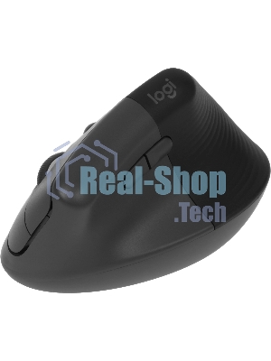 Мышь беспроводная Logitech Lift графитовый, 4000 dpi, радиоканал, Bluetooth, USB, кнопки - 6