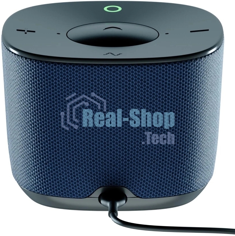 Умная колонка Sber Boom Home, 8Вт, с экраном, 1 динамик, часы, мультирум, TWS, Zigbee хаб, Wi-Fi, Bluetooth 5.0, Zigbee, Салют, морской