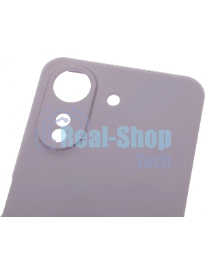 Чехол (клип-кейс) BoraSCO для Xiaomi Poco C65 Microfiber Case лавандовый