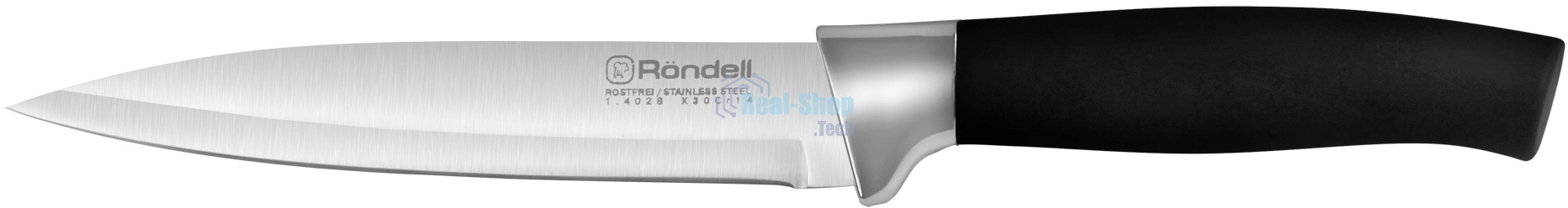 Набор ножей кухонных Rondell RD-1772 компл.: 4 предм. разд.дос. черный блистер