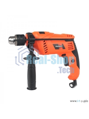 Дрель электрическая ударная PATRIOT FD 750h 120301444 с ударом, мощность 710Вт, макс.диаметр 13мм, глубиномер + дополнительная ручка