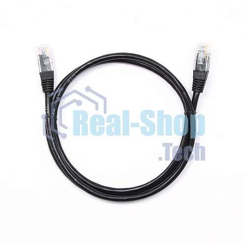 Патч-корд UTP Cablexpert PP12-1M/BK