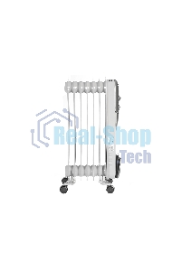 Обогреватель масляный Ресанта ОМПТ-7Н (7 секций) белый, 1500 Вт, 15 м2, термостат 67/3/3