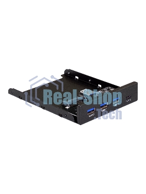 Планка USB на переднюю панель ExeGate U3H-623, 3,5