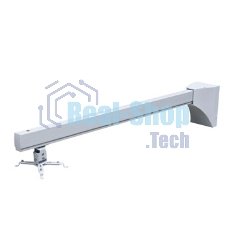 Крепеж Wize WTH140 (!в 2-ух коробках!) Крепление для короткофокусного проектора, кабельный канал, длина штанги 140 см, нагрузка 20 кг, проектор может находится в любом месте по всей длине штанги