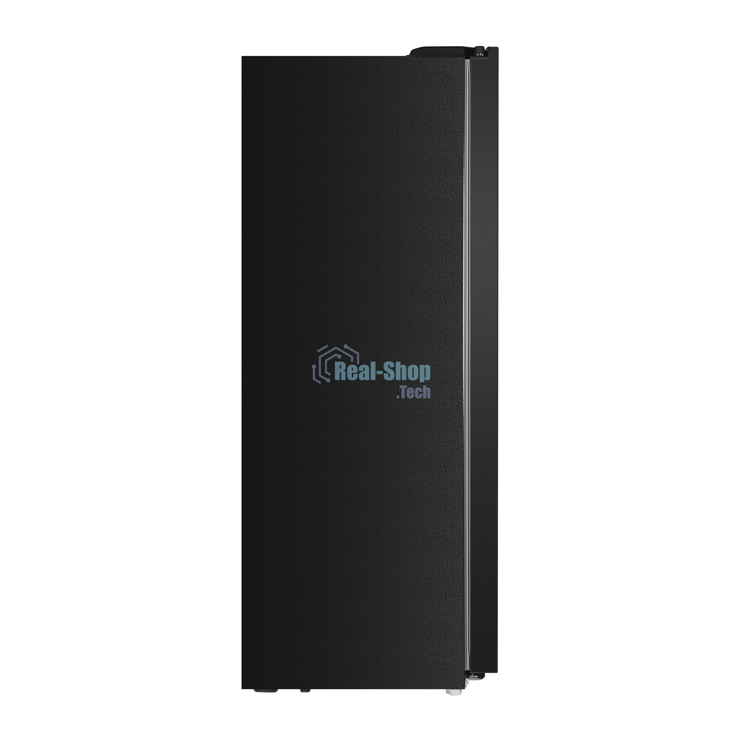 Холодильник Maunfeld MFF177NFSB черный глянц. двухкамерный 263/170л морозилка сбоку, No Frost, Side by Side