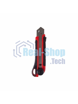 Нож с сегментированным лезвием Rexant 25 мм, корпус ABS пластик обрезиненный