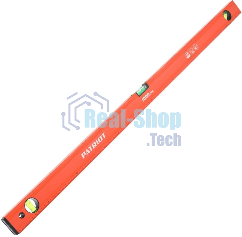 Уровень PATRIOT LCP-1000, алюминиевый фрезерованный, 1000мм