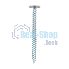 Саморез с прессшайбой Kranz ПШС острый 4.2х50, короб (200 шт./уп.)