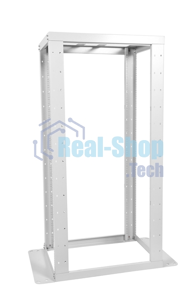 Стойка двухрамная ЦМО СТК-С-42.2.750 42U 560 мм X 1035 мм направл. закл. гайки 400 кг серый