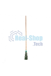 Метла Сибртех полипропиленовая 215 х 280 мм круглая, с черенком