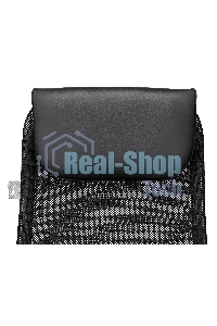 Кресло руководителя Бюрократ CH-607 TW-01 черный, сетка/ткань с подголов. крестовина пластик