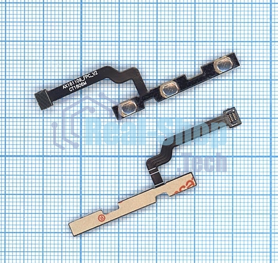 Шлейф кнопки включения и кнопок громкости для Xiaomi Redmi 4