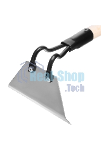 Мотыга Сибртех, нержавеющая сталь, 150х90х1300 мм, деревянный черенок