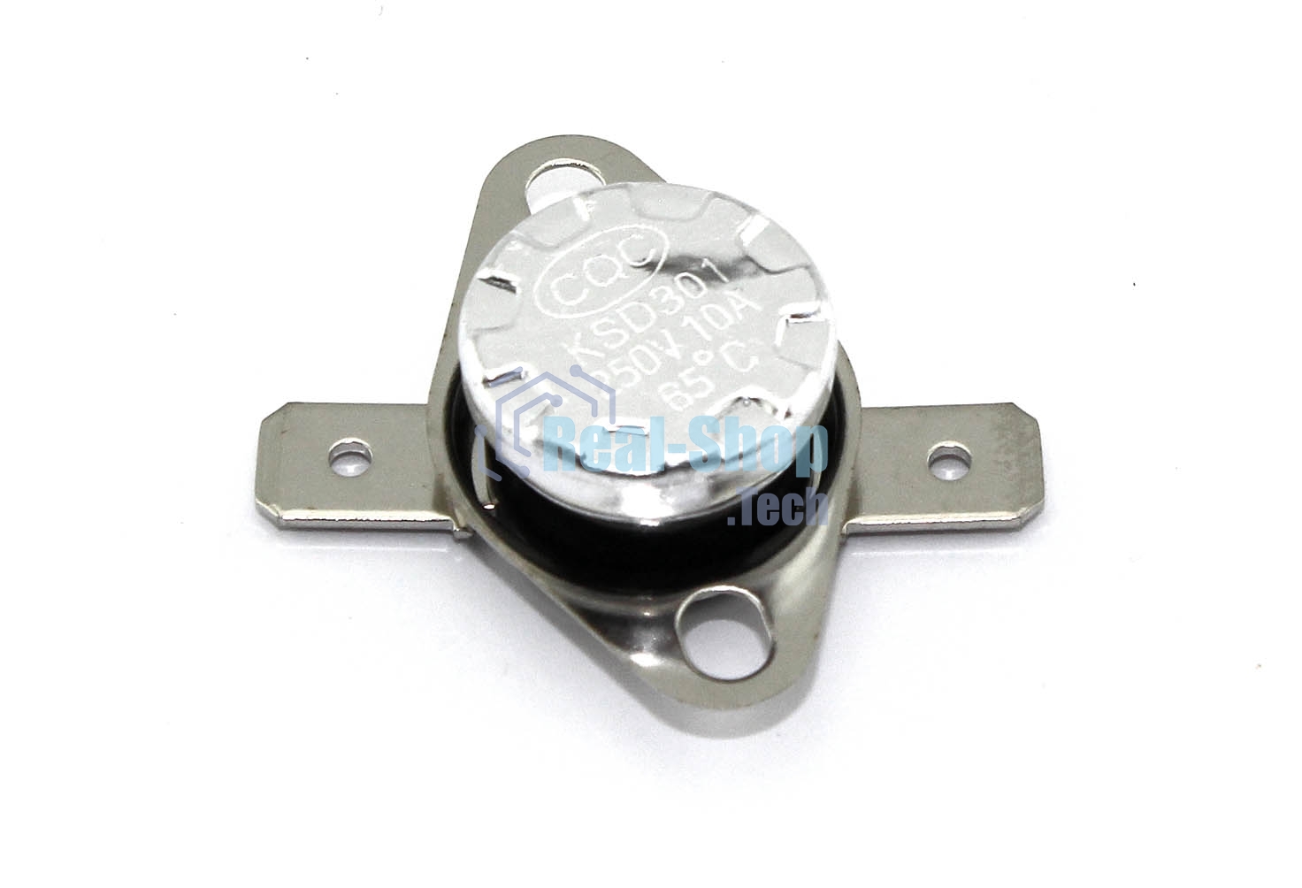 Термостат биметаллический KSD301 10А/65 С нормально замкнутый