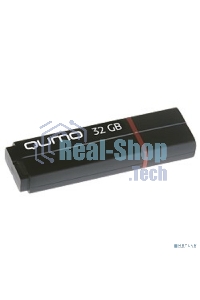 Флешка USB 3.0 QUMO 32Gb, Speedster черный