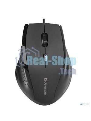 Мышь проводная Defender Accura MM-362 черный, 1600 dpi, USB, кнопки - 6