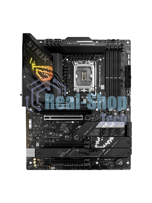 Материнская плата ASUS ROG STRIX Z890-H GAMING WIFI, LGA1851, Intel Z890, 4xDDR5, 4xSATA, 4xM.2, 1xPCIe 5.0 x16, 2xPCIe 4.0 x16, 1xDP, 1xHDMI, 1x5Gb LAN, Wi-Fi 7, 2xUSB 2.0, 4xUSB 3.2 Gen 1, 4xUSB 3.2 Gen 2, 2xUSB 3.2 Gen 2x2, 1xUSB-C, 1xS/PDIF, 2x3.5 мм, 7.1, ATX