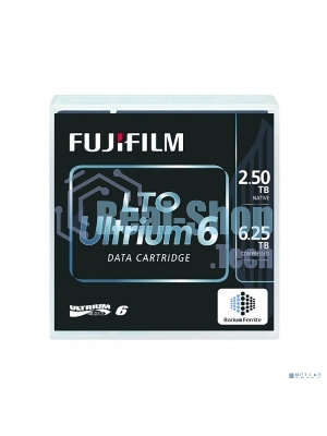 Ленточный накопитель Fujifilm LTO-6 RW 6,25Tb (2,5Tb native) Tape [16310732] аналог 00V7590 / C7976A