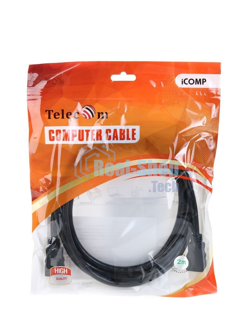 Кабель Telecom HDMI 19M/M ver 2.0,2m TCG200-2M