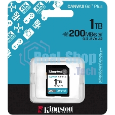 Флеш карта SDXC 1Tb Kingston SDG4/1Tb Canvas Go! Plus w/o adapter