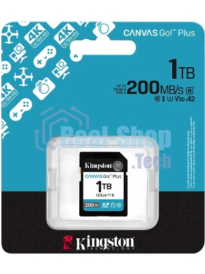 Флеш карта SDXC 1Tb Kingston SDG4/1Tb Canvas Go! Plus w/o adapter
