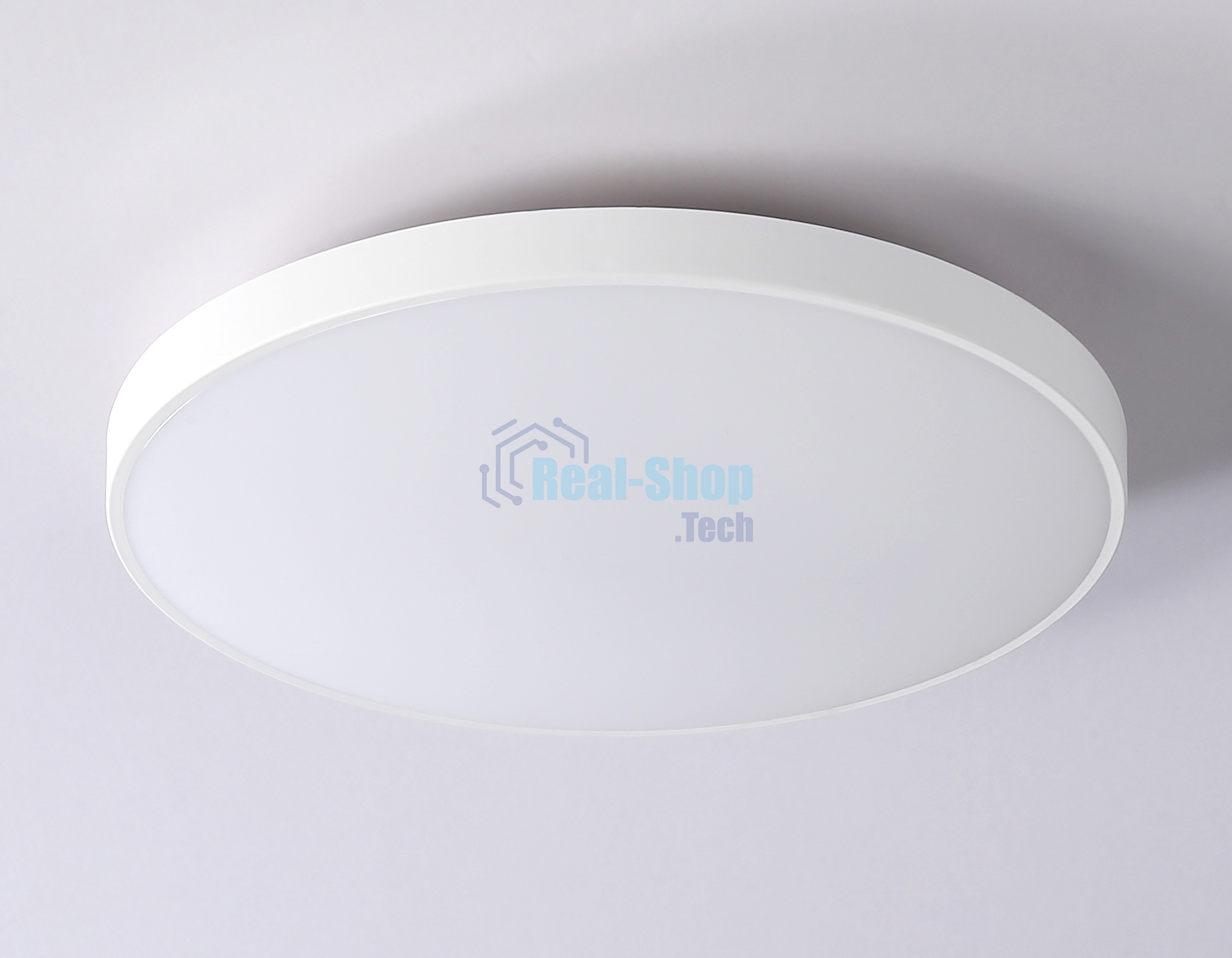 Потолочный светодиодный светильник Ambrella light FZ1220 WH белый IP44 13W 4200K D232*50 (Без ПДУ)