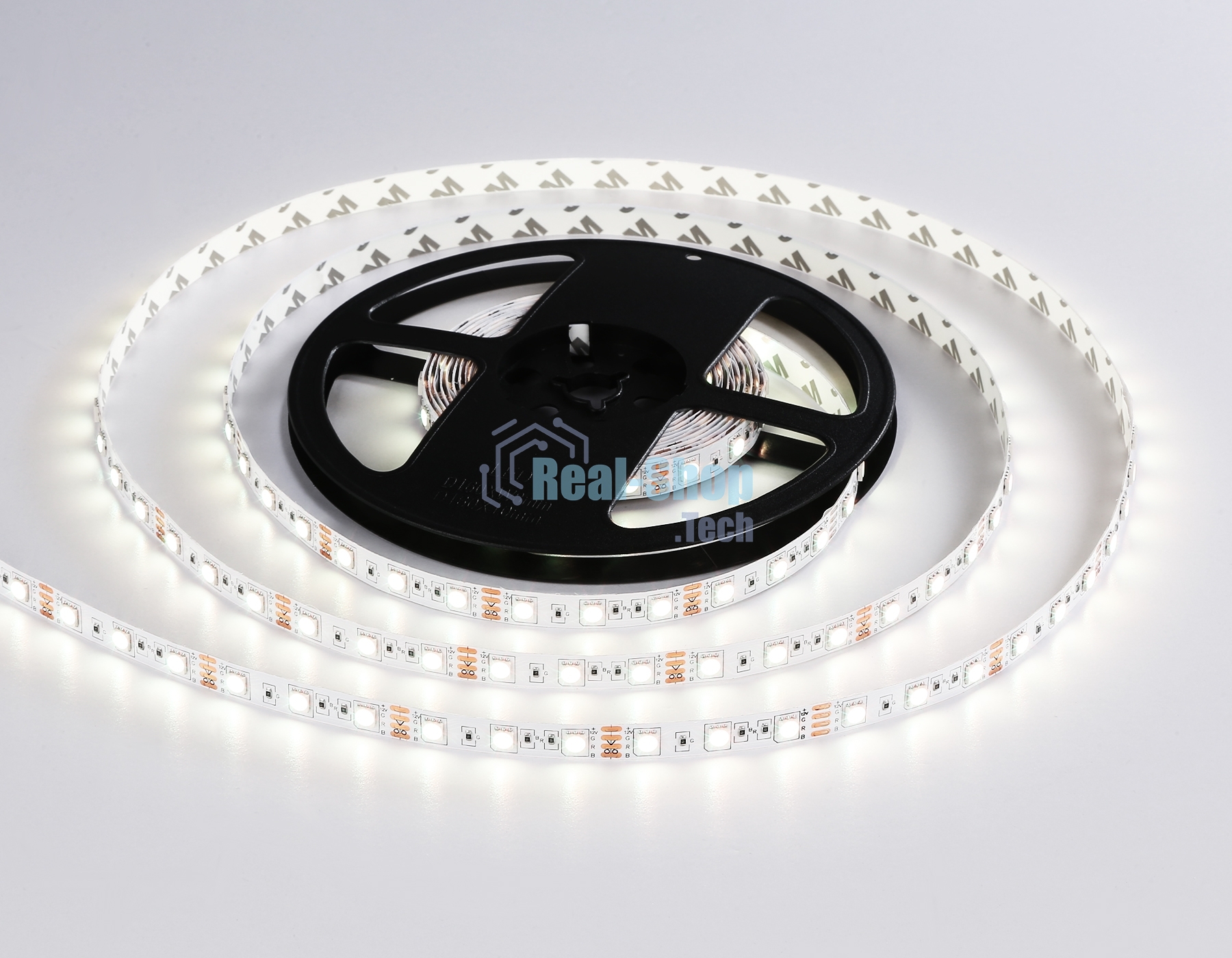 Комплект светодиодной ленты GS2402 5050 60Led/ 14.4W m/ 12V IP20 RGB/ 5000*10*1.87mm (4 конт.)
