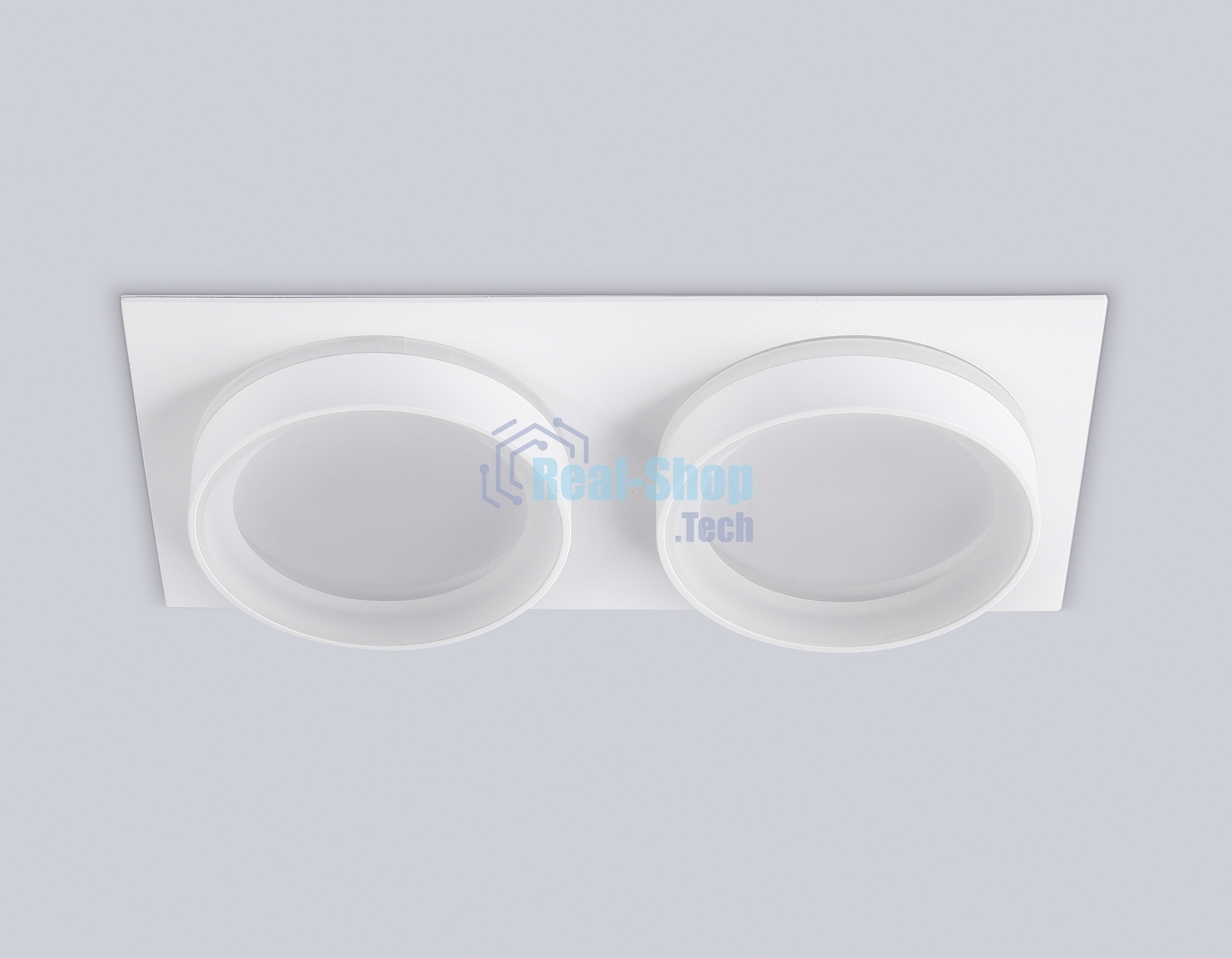 Светильник Ambrella light TN6711/2 WH белый IP44 GX53/2 max 15W 210*105*45