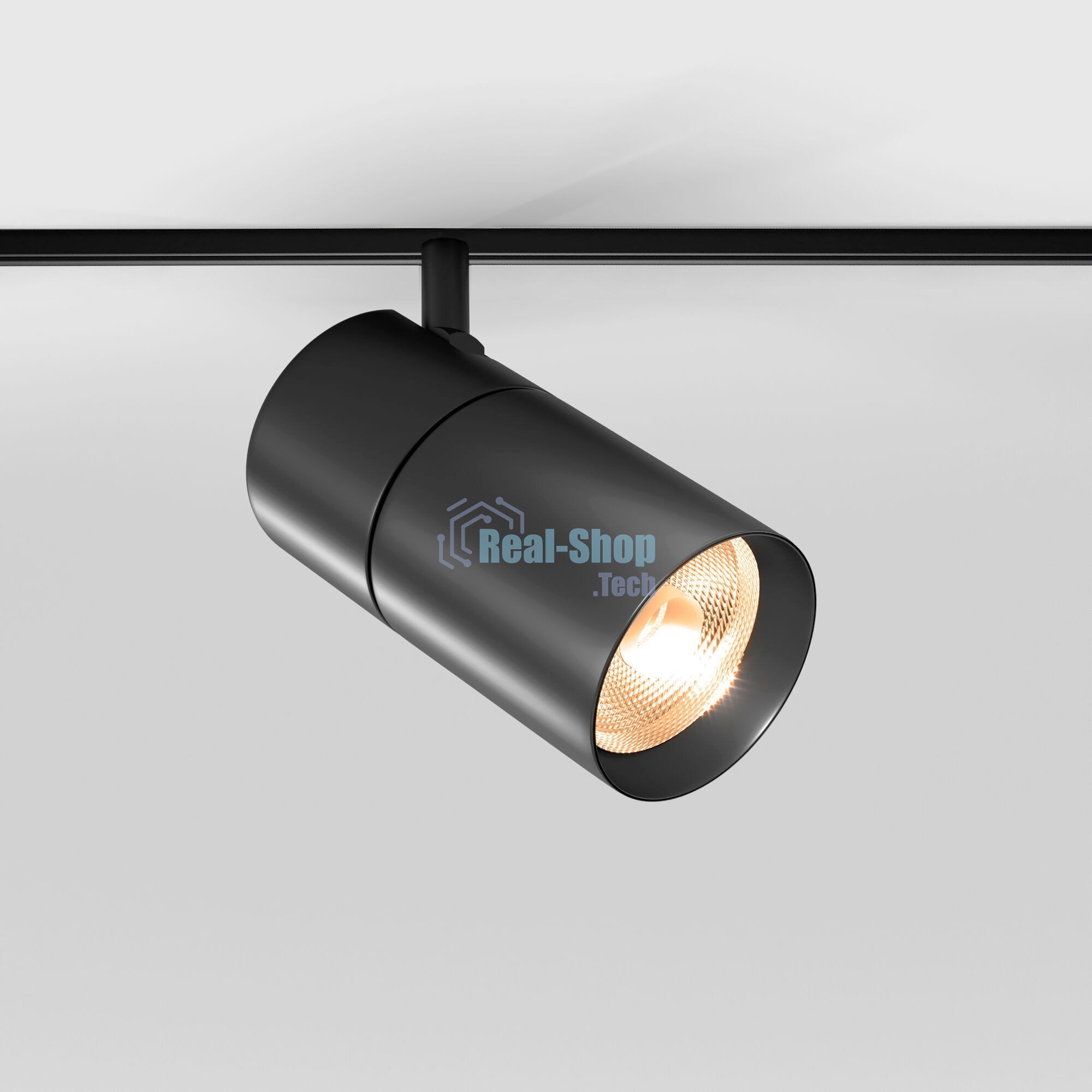 Трековый светильник Slim Magnetic R03 20W 3000K (черный) 85013/01