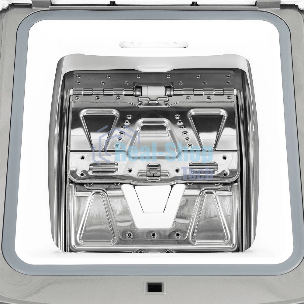 Стиральная машина Maunfeld SILVER MFWM127ISSL серебристый, загрузка вертикальная 7 кг, 1200 об/мин., класс: А+++