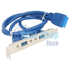 Кабель Gembird Планка в сист блок 2xUSB 3.0/20pin мат.платы (CC-USB3-RECEPTACLE)